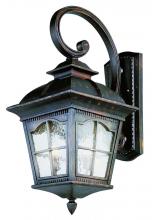  5424 AR - Briarwood 4-Light Rustic, Chesapeake Embellished, Armed Water Glass and Metal Wall Lantern